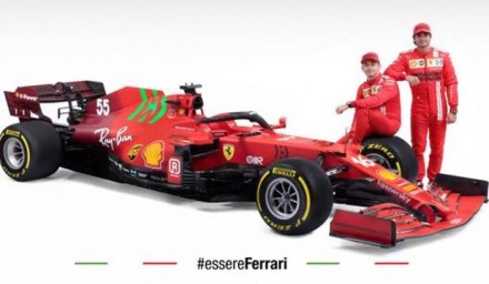 Ferrari presenta la nuova SF21 per il Mondiale F1 2021